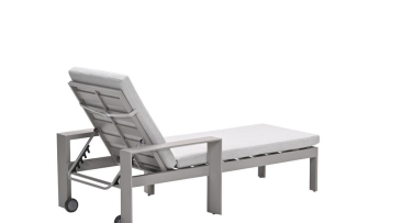 Hliníkové zahradní lehátko Sonoma Lounger Taupe